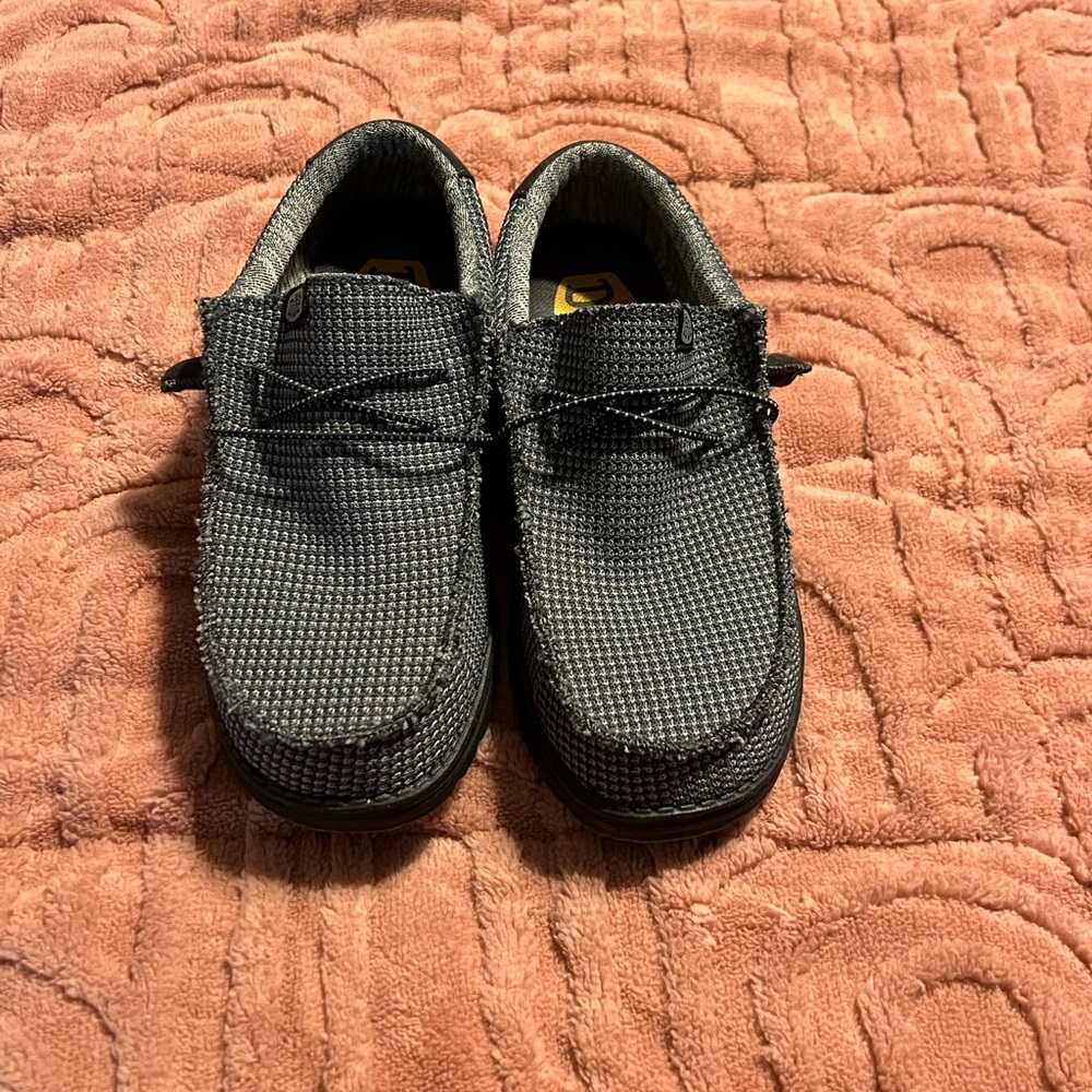 Hey Dude Charcoal Wally Sport Mesh Shoes